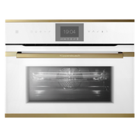 Компактный духовой шкаф с микроволнами CBM 6550.0 W4 золотой Куперсбуш / Kuppersbusch