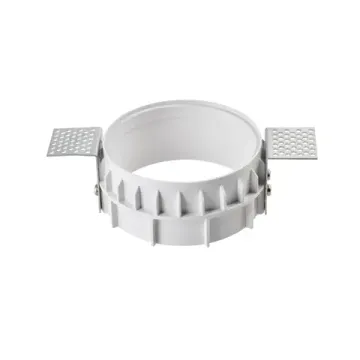 Рамка скрытого монтажа МR16 в гипсокартон/бетон под шпаклевку 214610 белый Round Domino Lightstar