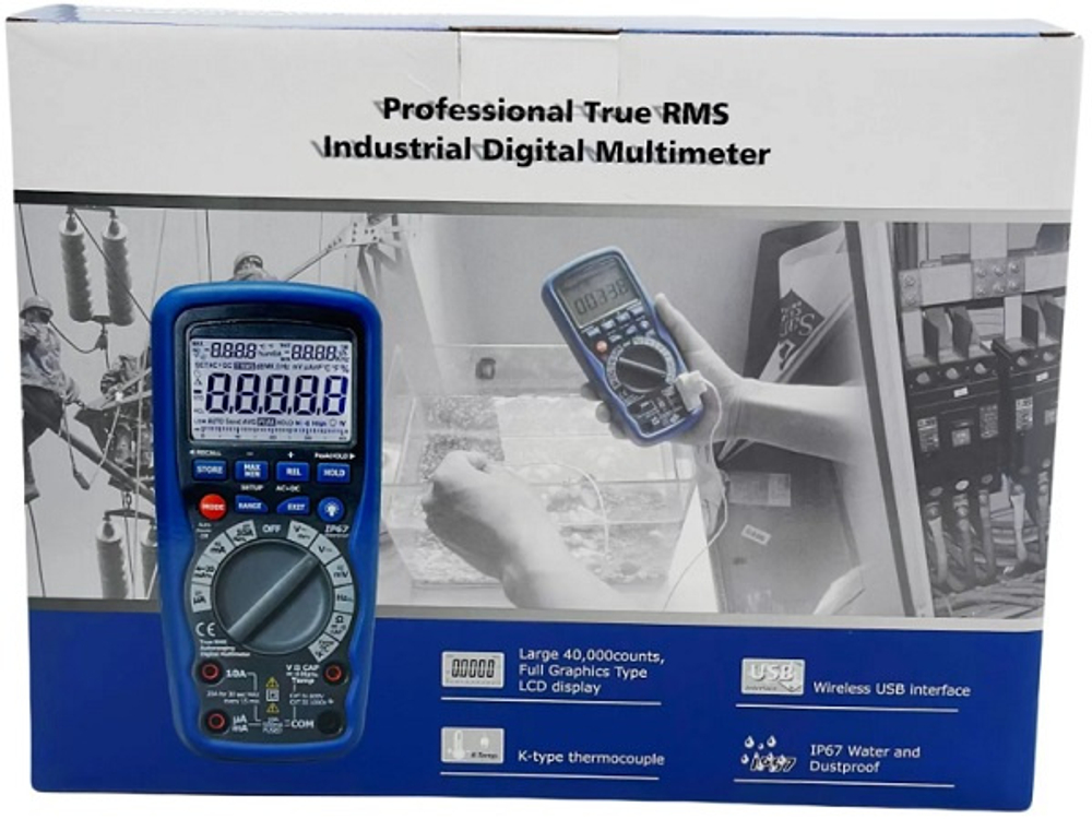 Мультиметр цифровой CEM DT-9939