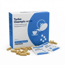 Turbo Ozempic DETox — капсулы + чай для снижения аппетита