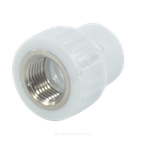 Муфта PP-R комбинированная белая Дн 20х1/2" ВР VALFEX 10129020