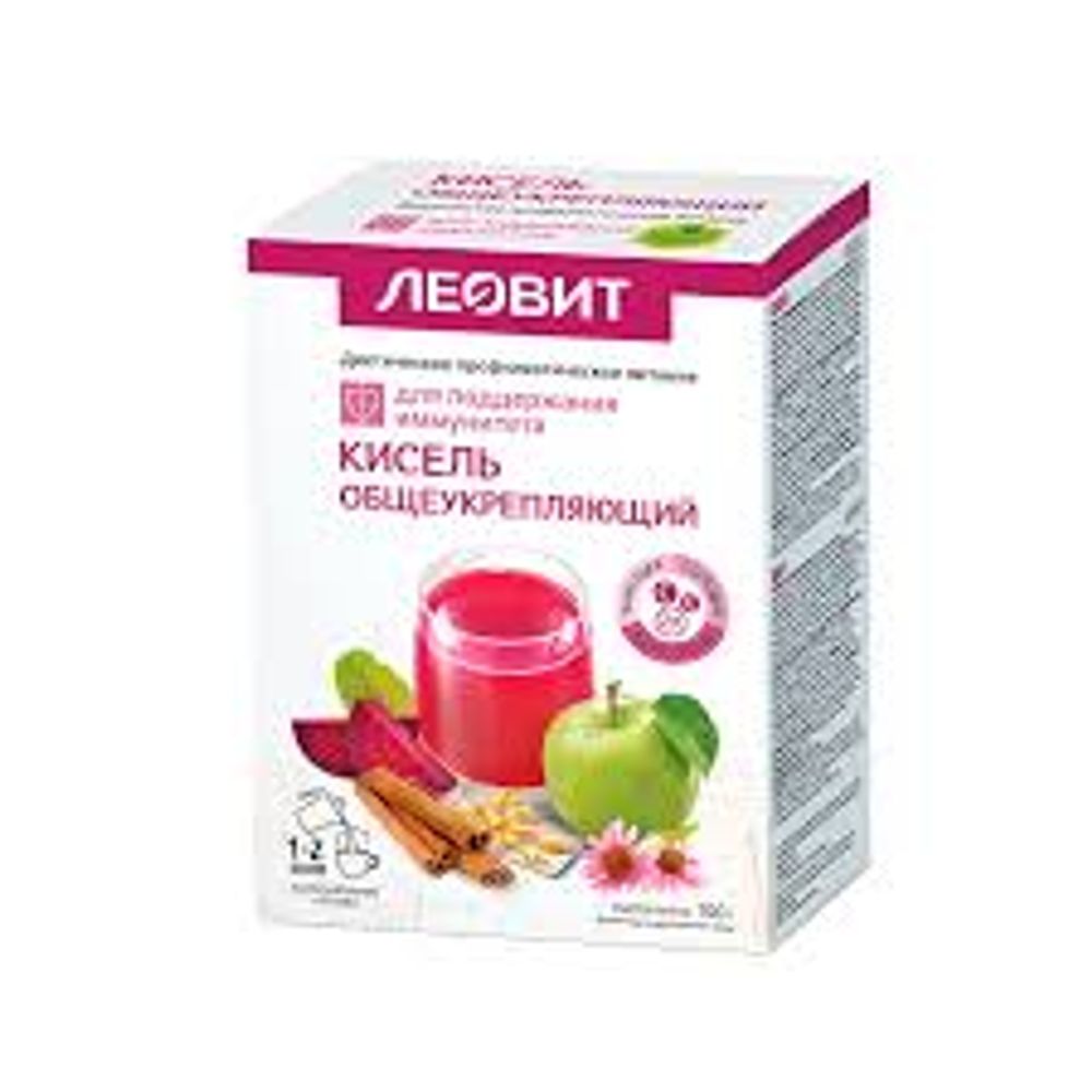 Кисель Леовит Общеукрепляющий 20гр*5шт в упаковке