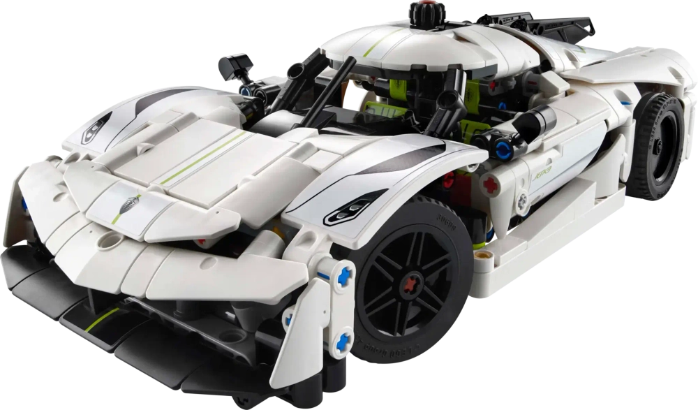 Конструктор LEGO Technic 42184 Гиперкар Koenigsegg Jesko Absolut Белый