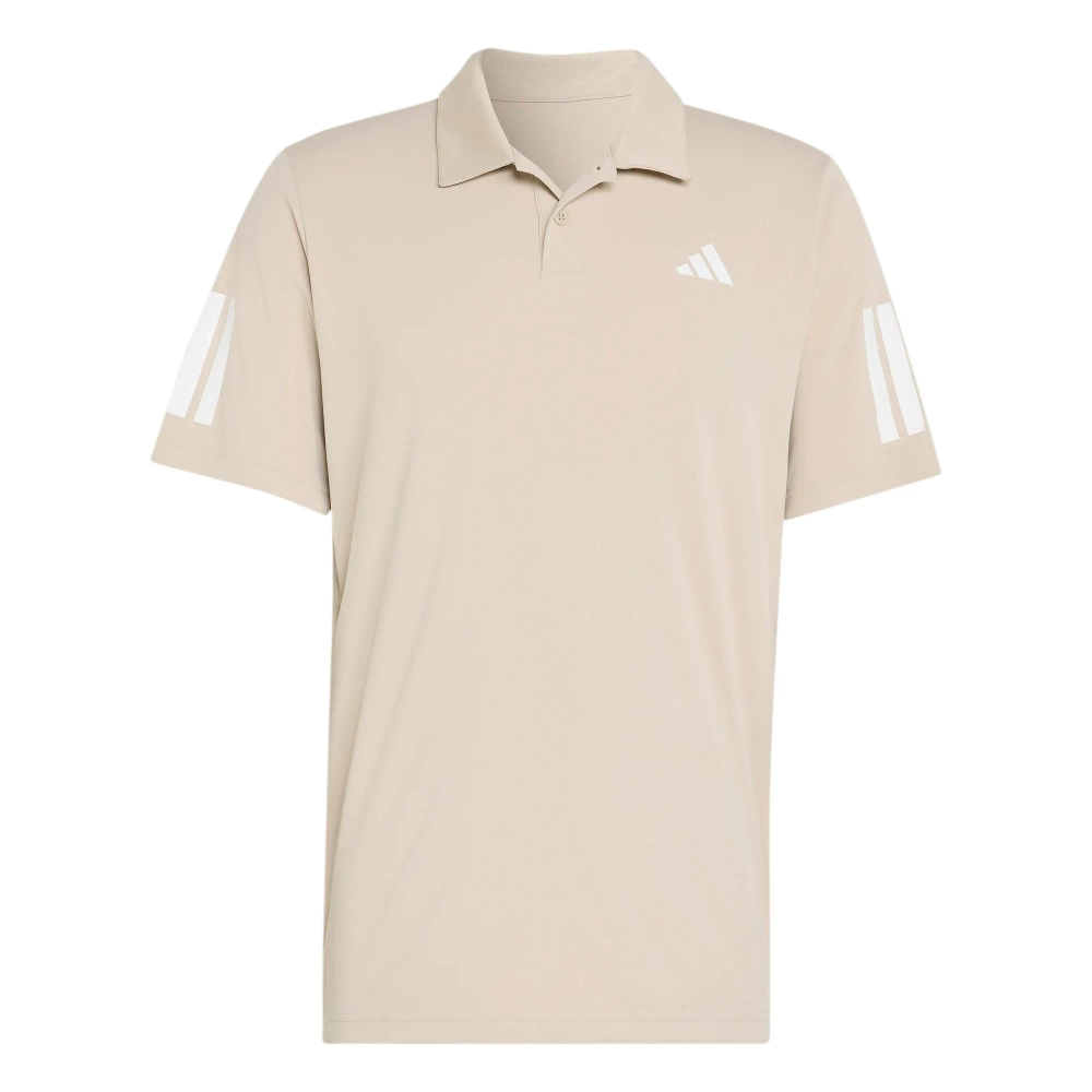 Теннисное поло Adidas Club 3-Stripes - khaki three