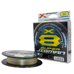 Шнур PE YGK X-Braid Super Jigman X8 200 м 0.185 мм #1.2