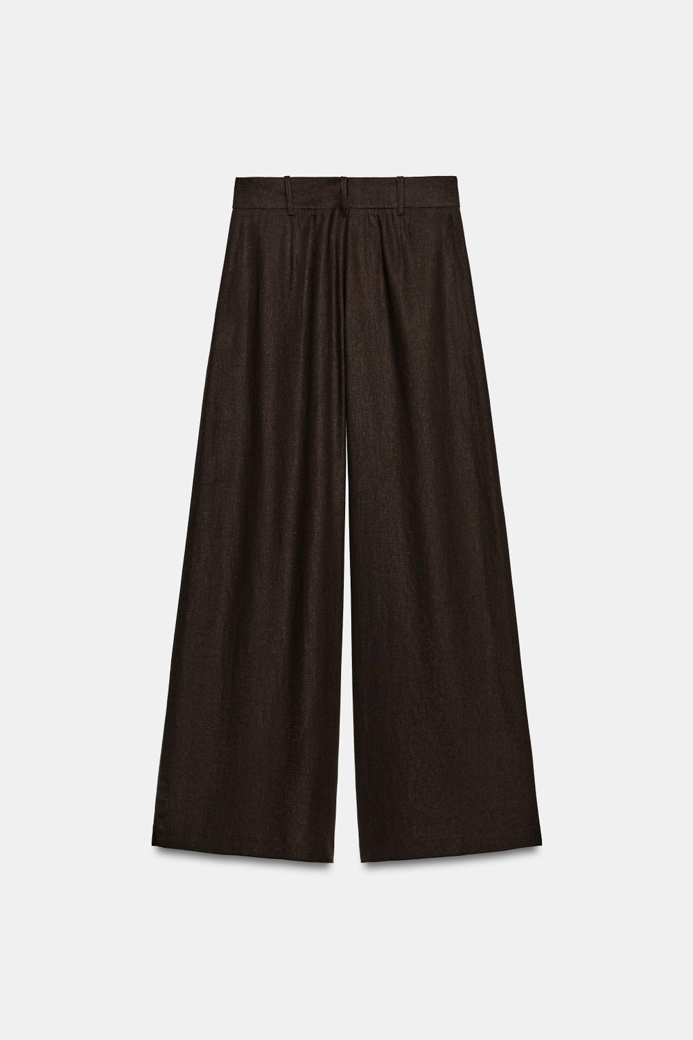 ШИРОКИЕ БРЮКИ ИЗ ЛЬНА — ZARA