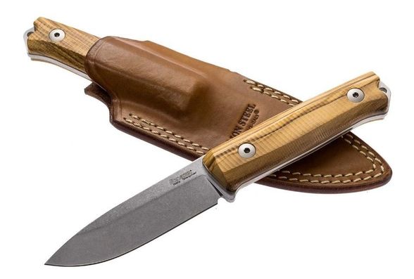 Цена наНож LionSteel Bushcraft-R, сталь Sleipner, рукоять оливковое дерево