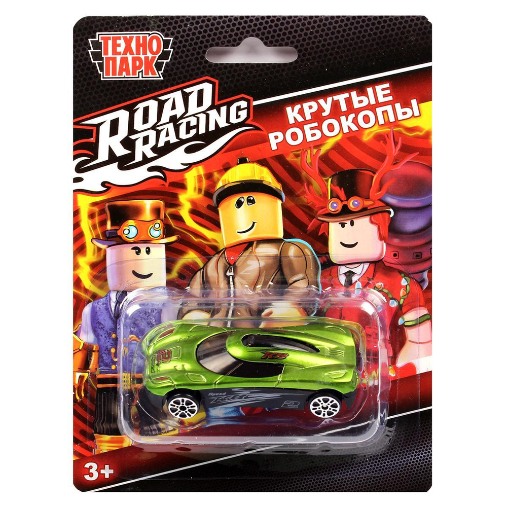 Модель ин. мет. "Road Racing Крутые робокопы" 7см, в ассорт, блист. RR-7-118-RB-R (Технопарк)