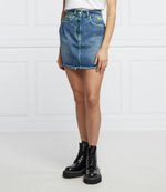 Джинсовая юбка MSGM - голубой(3241MDD45L 227276)
