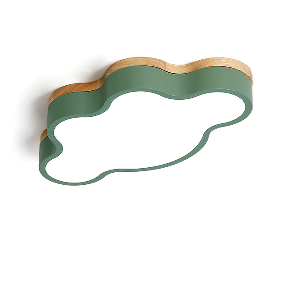 Ceiling design lamp Cloud  ( Green )