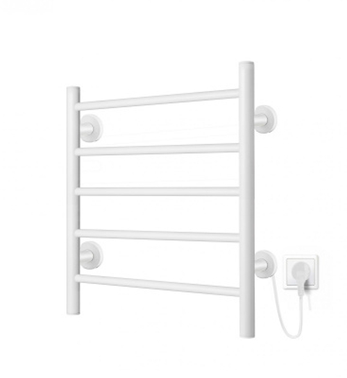 Полотенцесушитель I-TECH, JAZZ, 65W, 53*40, белый глянцевый I 05 321