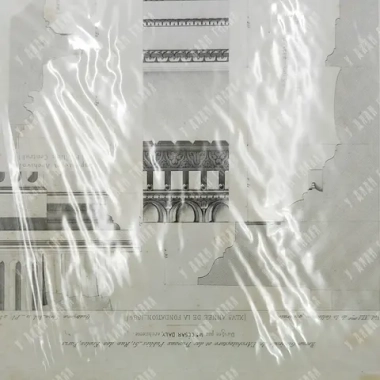 Югене Ж., Лемерсье. Дворец Тюильри. Офорт. Париж, 1884