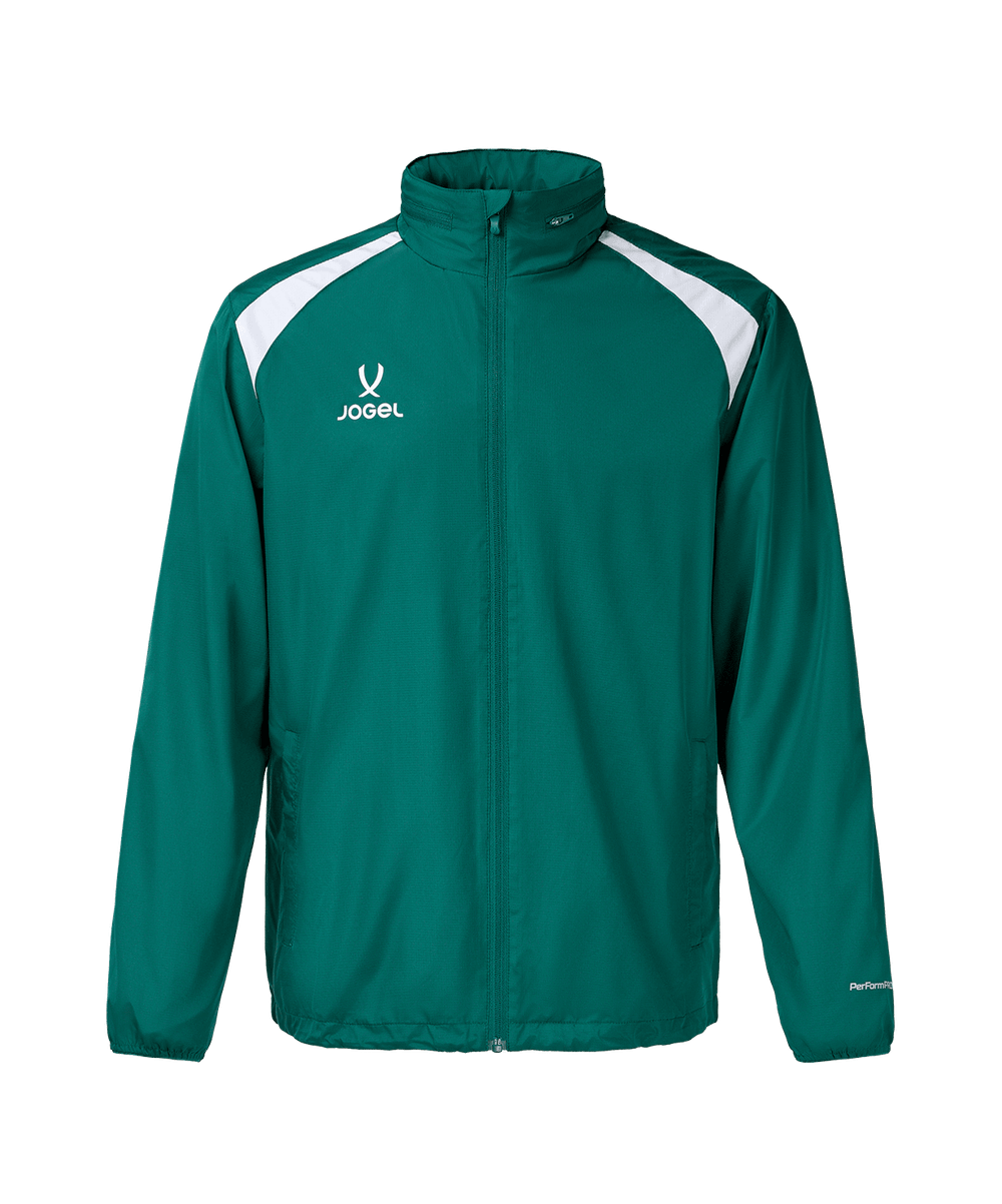 Куртка ветрозащитная Jogel DIVISION PerFormPROOF Rain Jacket, темно-зеленый N4