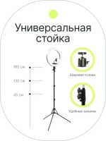 Светодиодный осветитель Raylab RL-0118 Kit кольцевой