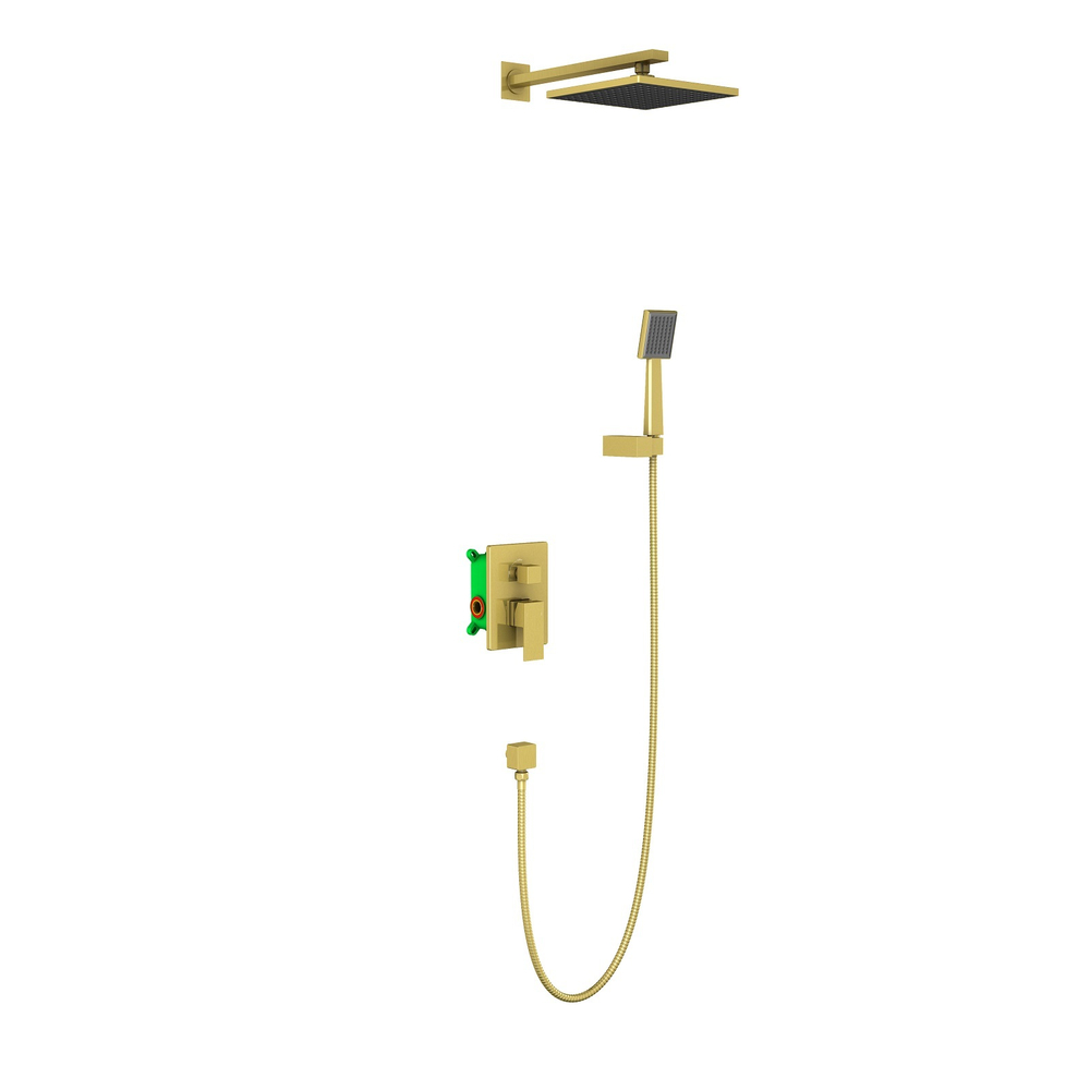 Душевой комплект Timo Selene SX-2069/17SM золото матовое