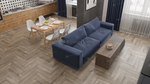 Каменно-полимерная плитка Alpine Floor Паркет лайт (Parquet Light) Дуб Исида ЭКО 13-15