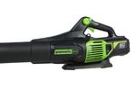 Аккумуляторный воздуходув Greenworks GD60ABK4, 2405607UB,60v, АКБ 4 А·ч. и ЗУ
