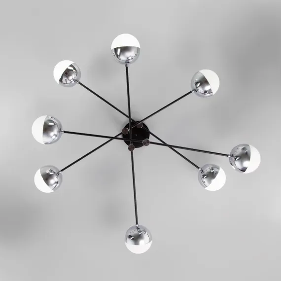 Потолочная люстра Nuvola 70129/8 хром Smart Eurosvet