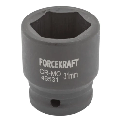 Головка ударная 3/4'', 31мм (6гр) FORCEKRAFT FK-46531