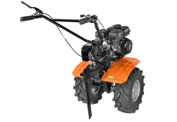 Мотоблок "CARVER" МТ-7100W (7 л.с., с пониж. передачей, колеса 19*7-8)
