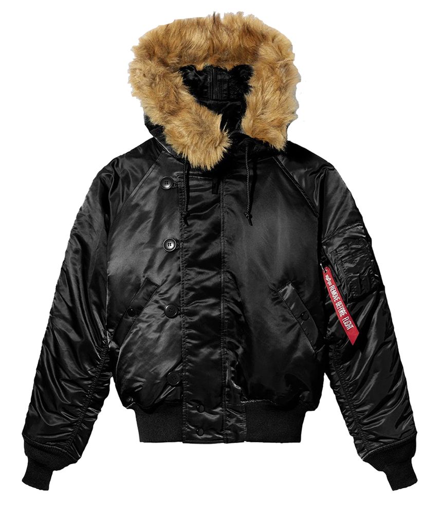 Куртка Alpha Industries N-2B Short Waist Parka (Black)
