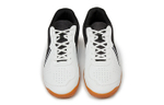 VOIT Cushioning Abrasion Resistant Breathable Low top Badminton Shoes Unisex White Black