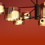 Люстра на штанге Freya Elight FR5544CL-10B