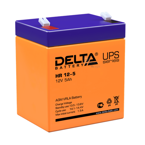Аккумулятор Delta HR 12-5 (AGM)