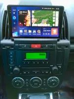 Магнитола для Land Rover Freelander 2 2007-2012 (монохром) - Parafar PF102RN2K на Android 13, Быстрая, QLED+2K, CarPlay, 4G SIM-слот