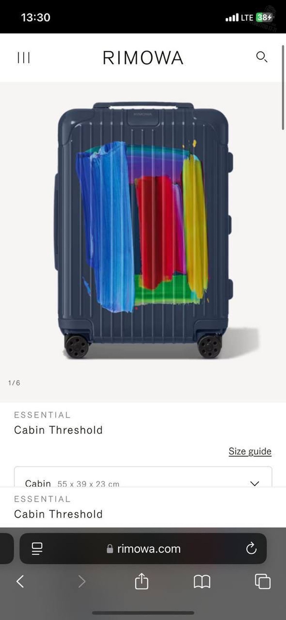 Дорожный чемодан Rimowa
