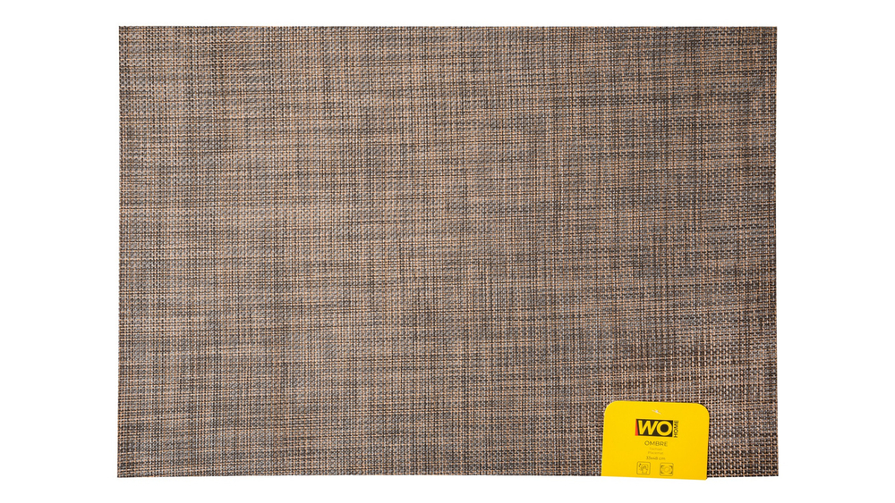 Салфетка подстановочная 33х48см Wo Home Ombre коричневая