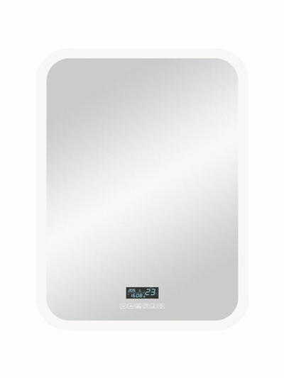 Зеркало "Glamour LED" с многофункциональной панелью 600x800