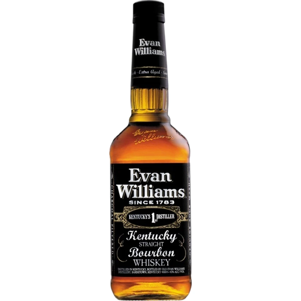 Виски Evan Williams Kentucky Straight Bourbon 1 л.