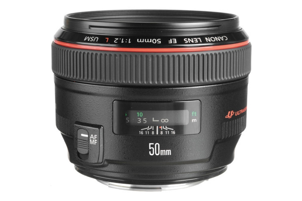 Canon EF 50mm f/1.2L USM, черный
