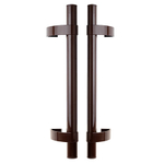 Ручка скоба офисная Апекс HC-1001-32/250/400-BR коричневая