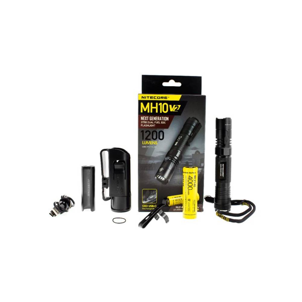 Фонарь Nitecore MH10 V2 светодиодный 1200 люмен