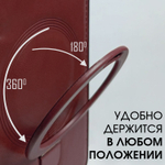 Business style чехол из кожи для SAMSUNG GALAXY S22 (не ULTRA/ FE/ PLUS!) с кольцом-подставкой и бархатной подкладкой