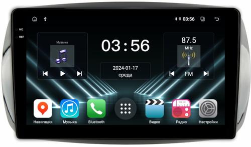 Магнитола для Mercedes-Benz Smart ForTwo/ForFour W453 2014-2023 - FarCar S280 монитор 9.5" IPS на Android 13, CarPlay
