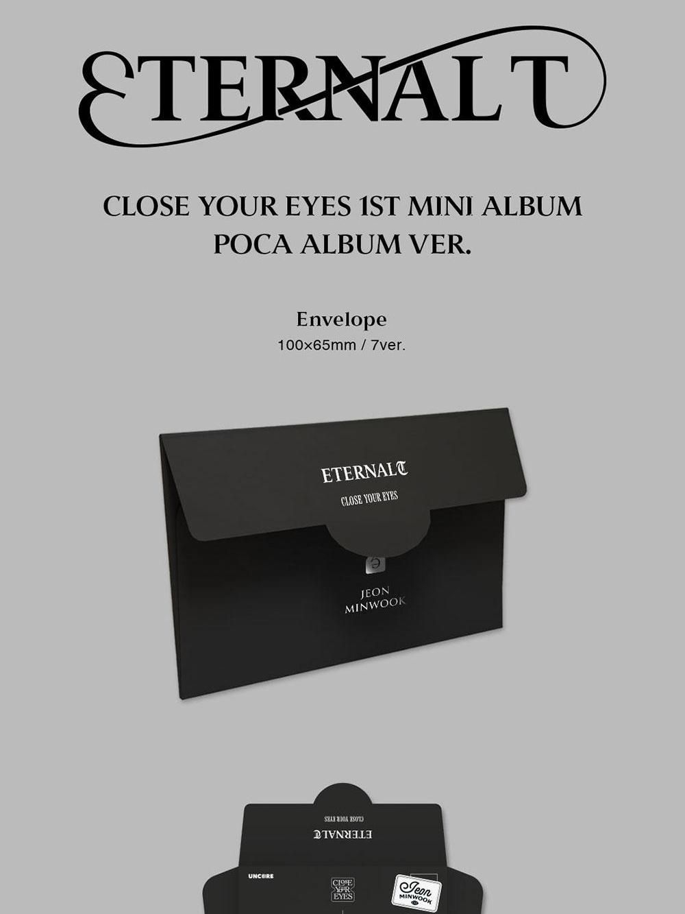 Альбом CLOSE YOUR EYES - ETERNALT 1st Mini Album POCA ALBUM RANDOM Version
