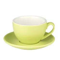Чайная пара 250 мл светло-зеленая матовая d 9,6 см h6,3 см Barista (Бариста) P.L. [6]