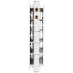 Радиатор биметаллический STOUT TITAN VENTIL 500 - 14 секций (подключение нижнее правое, цвет белый)