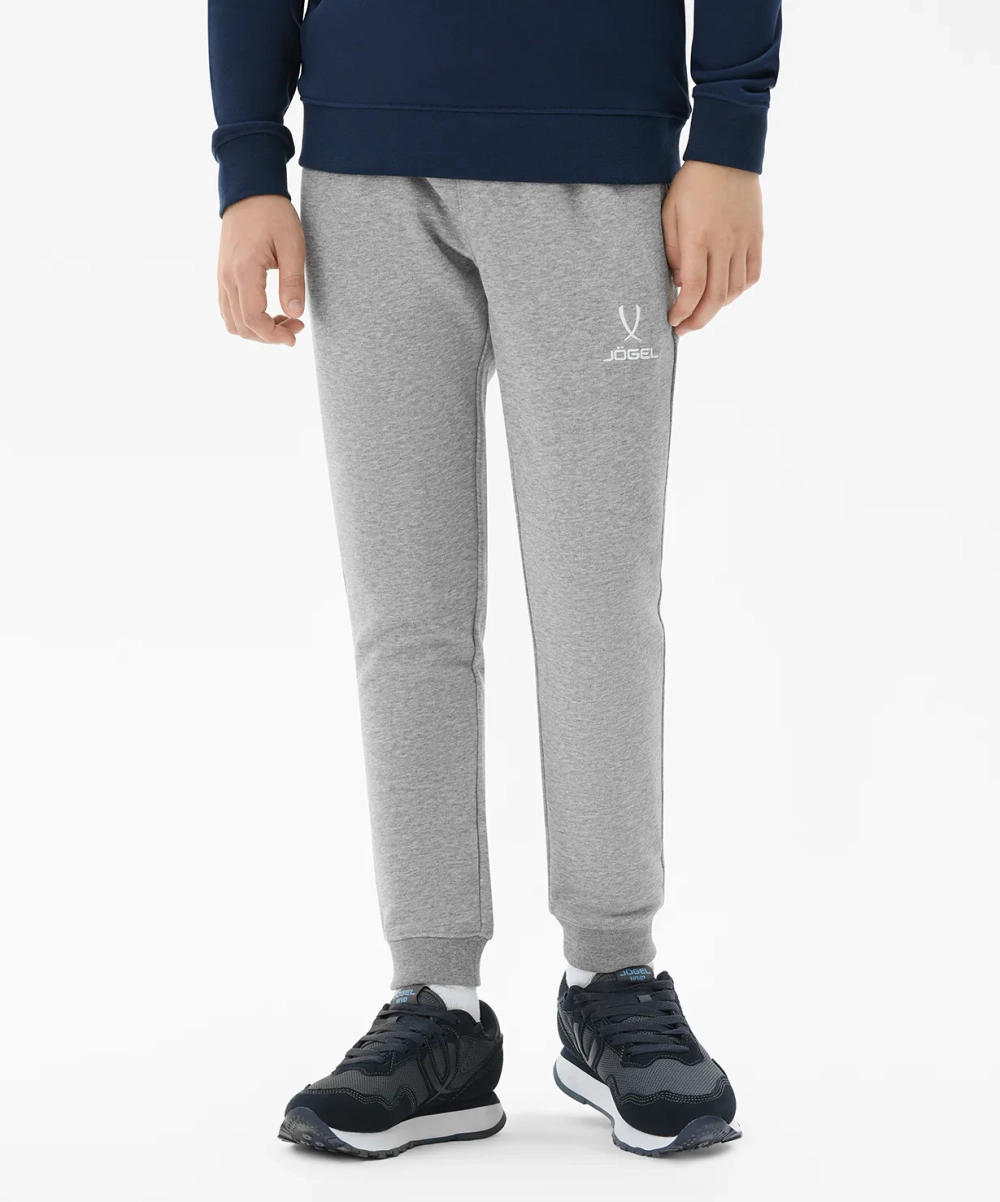 Брюки ESSENTIAL Cotton Pants, серый меланж, детский - изображение 54