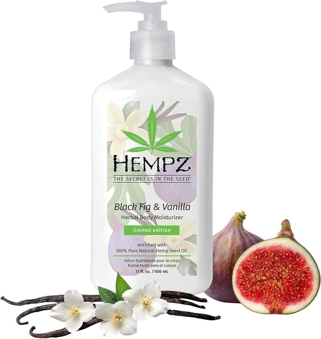 Увлажняющий травяной крем Hempz Herbal Body Moisturizer Black Fig & Vanilla 500мл