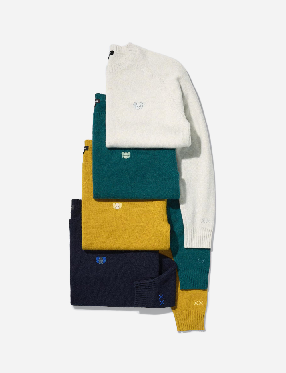 UNIQLO x KAWS Lambswool Sweater "Green"