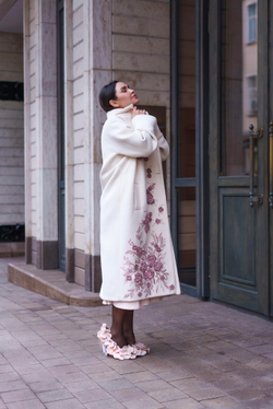 Пальто "Зимний Букет"