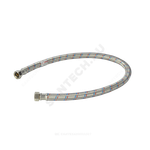 Подводка гибкая для воды нержавеющая оплетка ГИГАНТ 1/2" г-г L=1.5м AQUALINE 04937