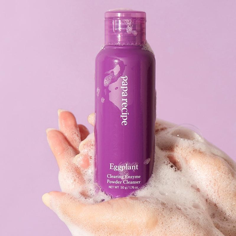 Papa Recipe Eggplant Enzyme Powder Wash Cleanser 50g