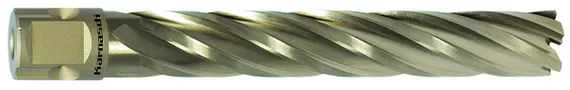Корончатое сверло Karnasch 18х110 мм, GOLD-LINE, Nitto + Weldon 19, арт. 20.1280N-018