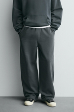 БАЗОВЫЕ СПОРТИВНЫЕ БРЮКИ RELAXED FIT — ZARA