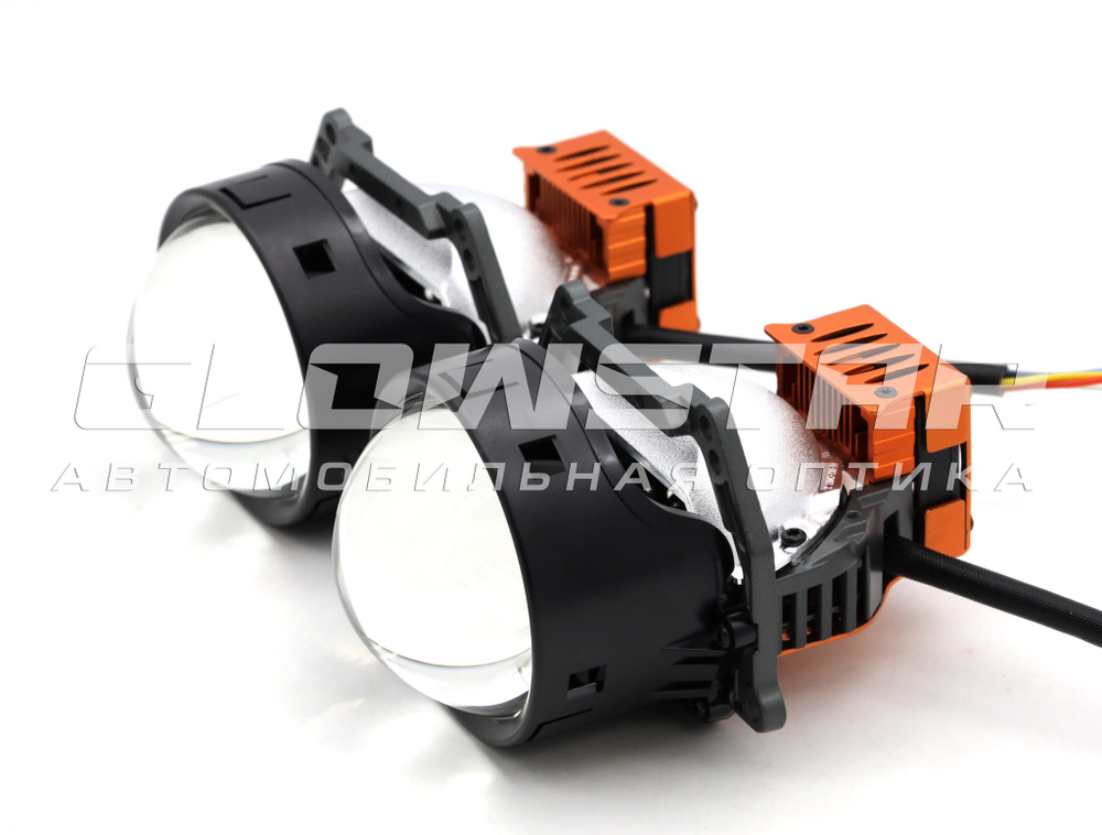 Билед модули Aozoom K8 3.0 дюйма, 2 чипа, 5500K, 12V, 52W/73W, крепление 3R (комплект, 2шт)